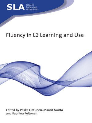 cover image of Fluency in L2 Learning and Use